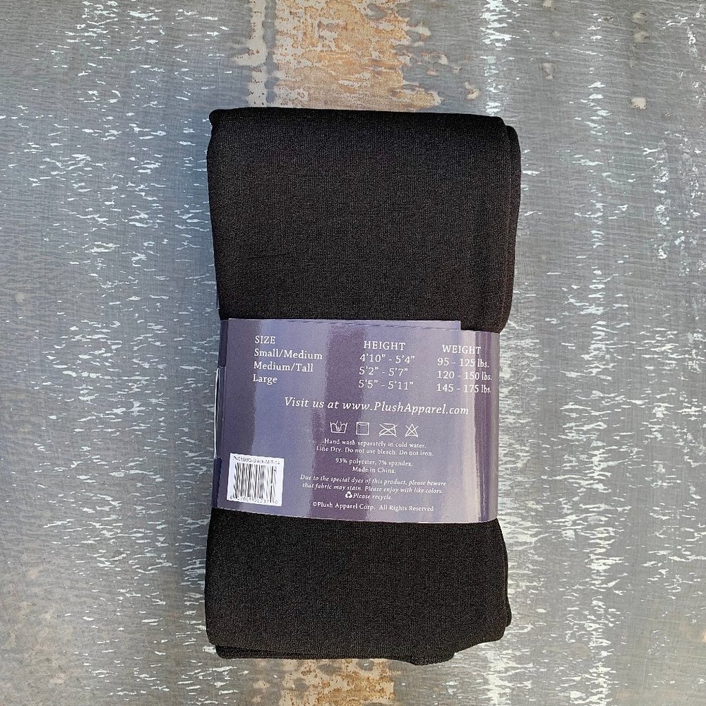 RESERVED--   Plush Extra Soft Fleece-Lined Stirrup Tights NWT, 2 pairs - Picture 7 of 7
